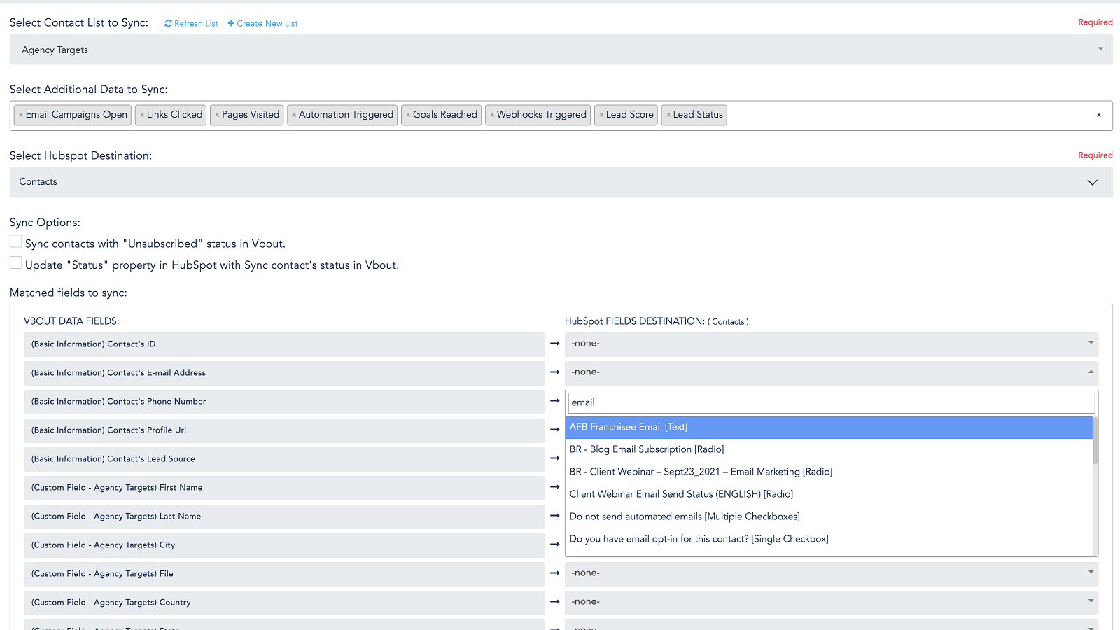 Map the data that you need to enrich your sales and marketing.